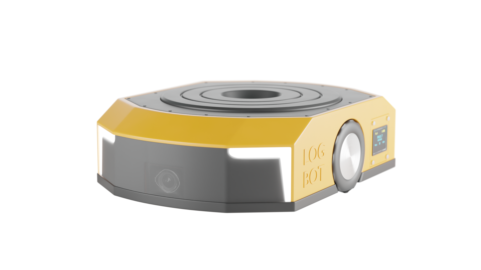 LogBot metsäkoneen virtuaalinen 3D-prototyyppi ja tuotekonsepti